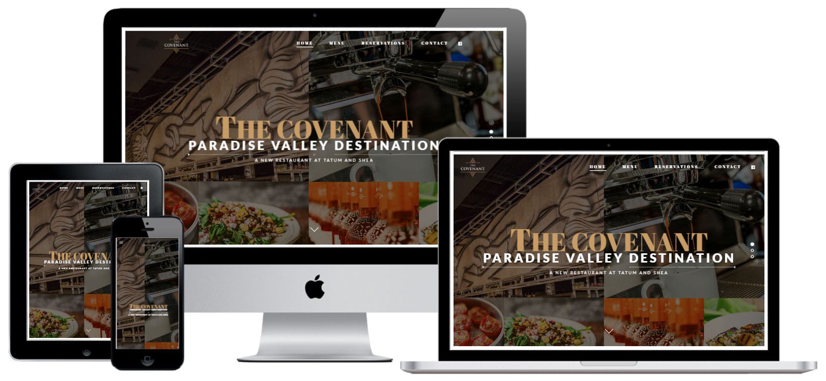 The Covenant Website Design by Kick Digital Media